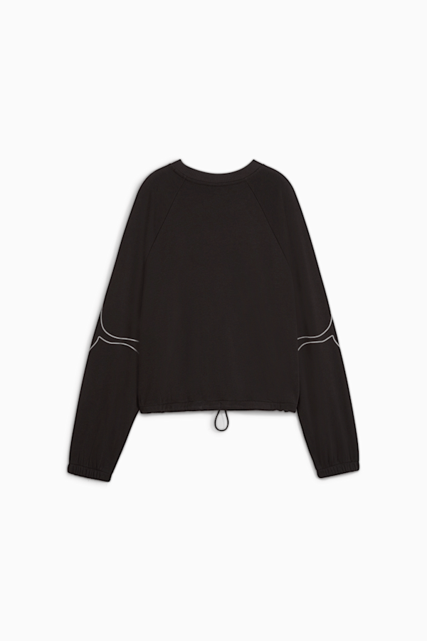 Black and white women's sweatshirt sales